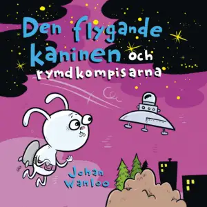 Den flygande kaninen är en superhjälte med en raket på ryggen. Med den flyger han runt och hjälper folk. En sen kväll ser Den flygande kaninen hur ett rymdskepp kraschar i skogen. Han flyger dit för att hjälpa rymdvarelserna. Men den stränge General Svensson har redan fångat dem. Den flygande kaninen bestämmer sig för att befria rymdvarelserna. Men hur ska det gå till? Det blir ett spännande äventyr. Johan Wanloo har skrivit och ritat många roliga barnböcker och serier. Den flygande kaninen är en av hans mest populära skapelser.    Format Inbunden   Omfång 32 sidor   Språk Svenska   Förlag Stevali   Utgivningsdatum 2021-08-27   ISBN 9789189228337  