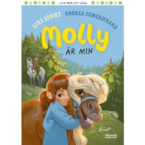 Första delen i lättlästa serien MOLLY, som handlar om hur det är att bo på landet och ha häst på riktigt: lerigt, slitigt och alldeles... alldeles underbart!Ebbas bästa vän, shetlandsponnyn Molly, bor i ett gammalt stall en bit hemifrån. Dit måste Ebba cykla varje dag i ur och skur för att mocka, rykta och ge foder. Det är jobbigt, men Ebba tycker oftast det är värt det. Utom just idag.