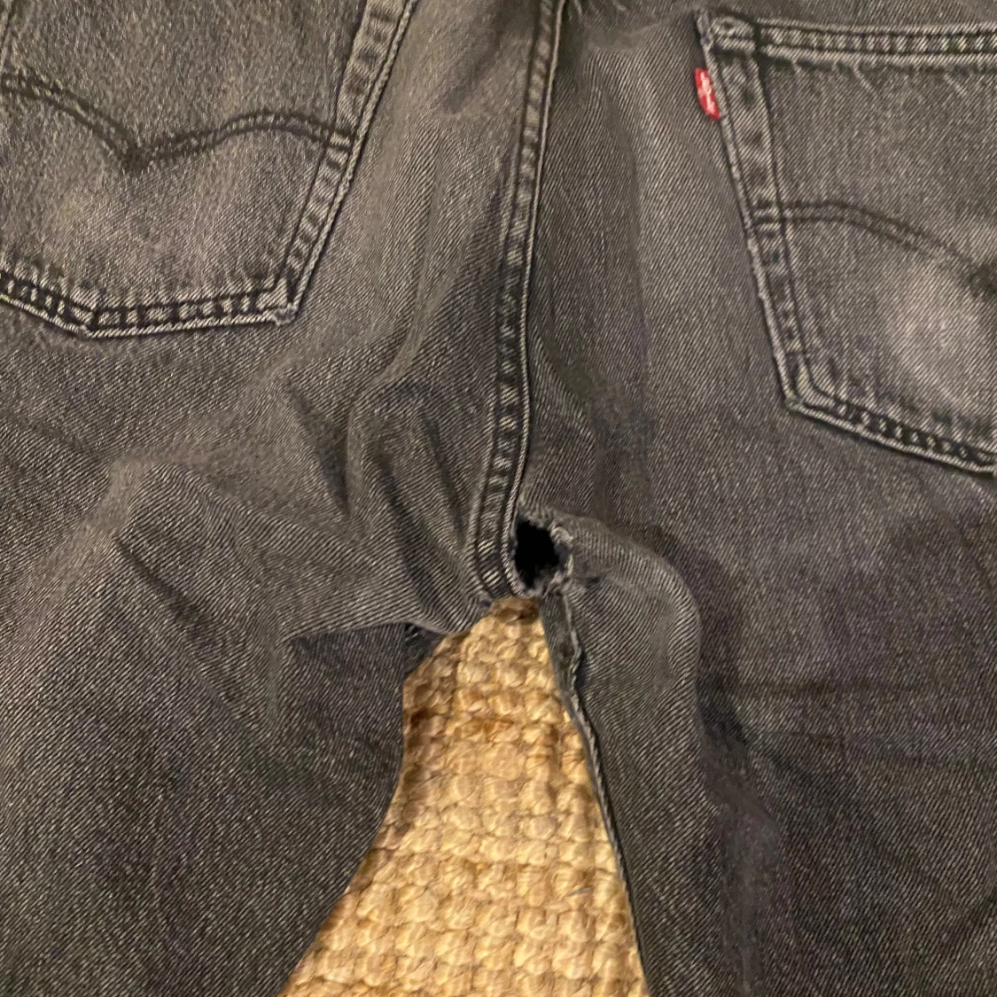Svarta Levis 501 jeans - 93