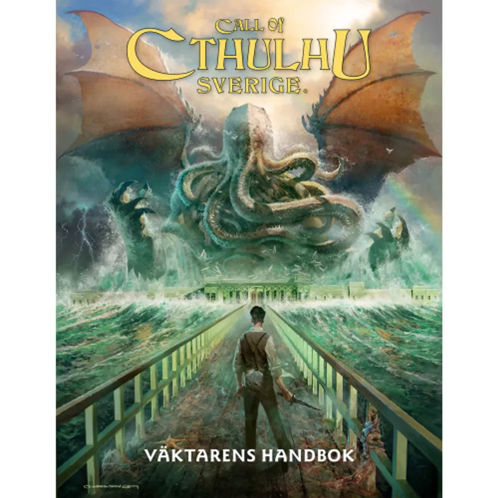 Du är Väktaren av de uråldriga hemligheterna - eller som vi kallar det, spelledaren. Gör världen till din egen och skapa ett svenskt 1920-tal i mythosanda. Det klassiska och älskade rollspelet Call of Cthulhu får nu sin första svenska utgåva någonsin. I Väktarens handbok finns alla regler kopplade till spel på 1920-talet utförligt beskrivna och översatta, och i viss mån anpassade för svenska förhållanden. Färdigheter och yrken är varsamt modifierade för att försvenska känslan, och i sektionen om mystiska böcker återfinns Purpurbibeln från trettioåriga kriget och Grillska Luntan, ostindiska kompaniets redogörelser för det obehagligt övernaturliga de fann i fjärran österns hav. Spelsystemet är BRP, välkänt för många svenskar ända sedan Drakar och Demoner-tiden, men utvecklat till sjunde utgåvans regler för Call of Cthulhu. Boken innehåller helt nya sektioner som ersätter det engelska materialet för att sätta miljön till svenskt 1920-tal istället för i nordöstra USA. Tidsenlig fakta och svensk mythos ger en helt egen och unik prägel på den svenska utgåvan. Licensierat av Chaosium.     Format Inbunden   Omfång 383 sidor   Språk Svenska   Förlag Eloso Förlag   Utgivningsdatum 2020-08-24   Medverkande Jonas Larsson Olanders   Medverkande Dan Algstrand   Medverkande Ola Larsson   ISBN 9789198542004  . Böcker.