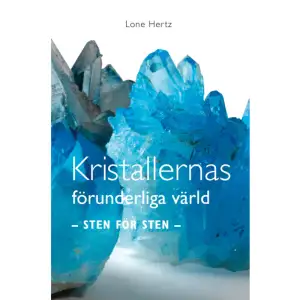 Kristallernas förunderliga värld är en uppslagsbok som behandlar mer än 300 olika stenar och kristaller – sten för sten.  Hur ser de ut? Vilket energier kännetecknar dem? På vilket sätt kan de hjälp oss – fysiskt, psykiskt och andligt? Hur utnyttjar man deras helande och utvecklande krafter? Hur sköter man dem?  Boken är skriven av Lone Hertz, clairvoyant medium, numerolog och kristallhealer, med många års erfarenhet från såväl praktisk övning som omfattande kurs- och föredragsverksamhet. Stenarna presenteras i alla sin skönhet i vackra precisa fyrfärgsfoton av Fintan Damgaard.    Format Inbunden   Omfång 252 sidor   Språk Svenska   Förlag Regnbågsförlaget AB   Utgivningsdatum 2018-11-28   Medverkande Sita Åhrberg   Medverkande Erik Åhrberg   ISBN 9789198385748  