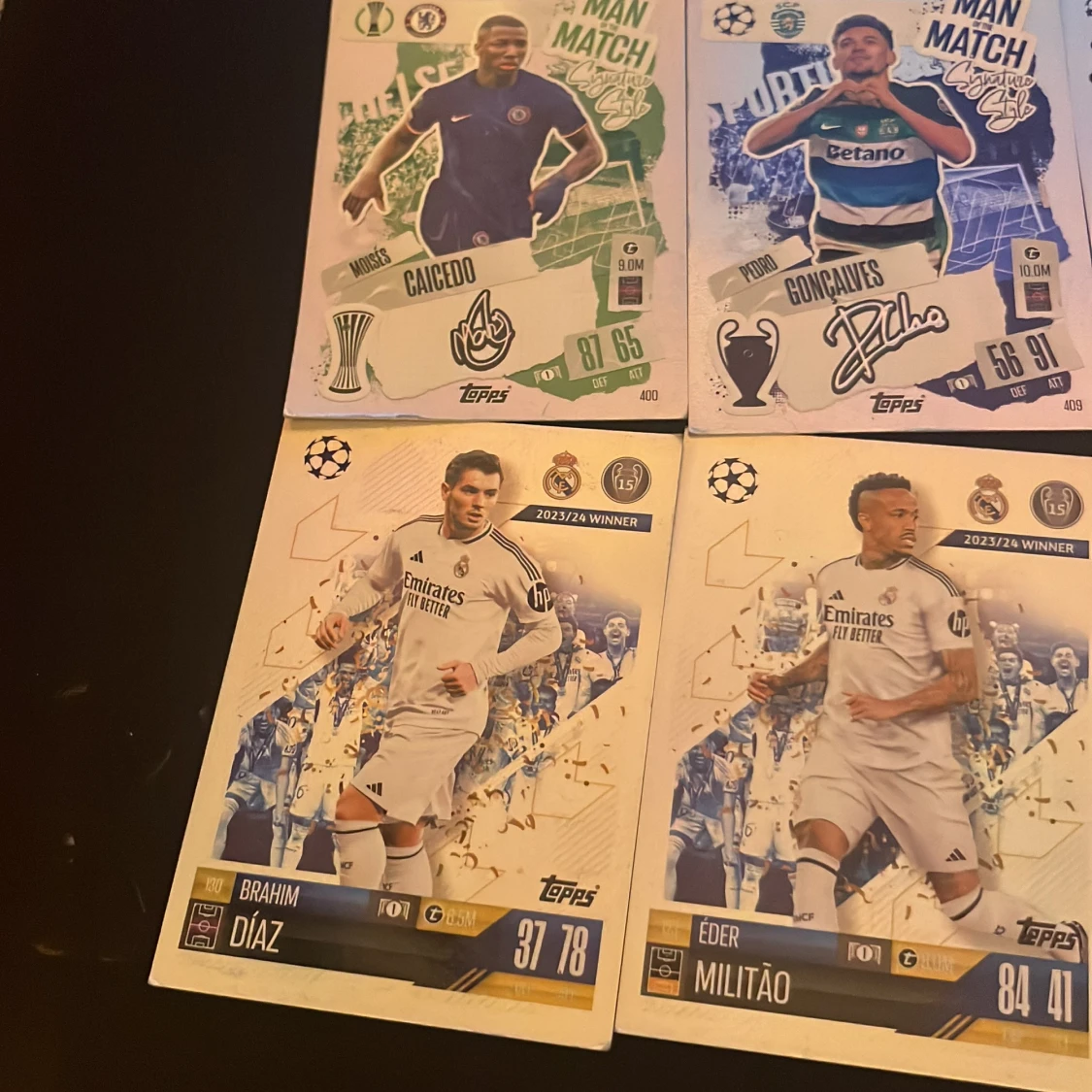 Match attack kort / säg pris på en fotbolls person - 90