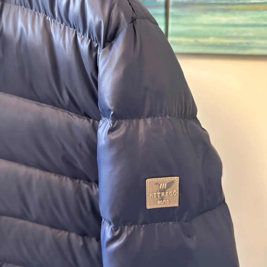 Blå dunjacka från Hetrego - 91