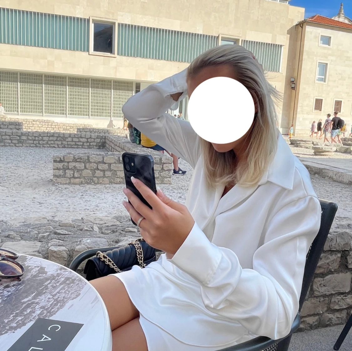 Satinklänning  - 90