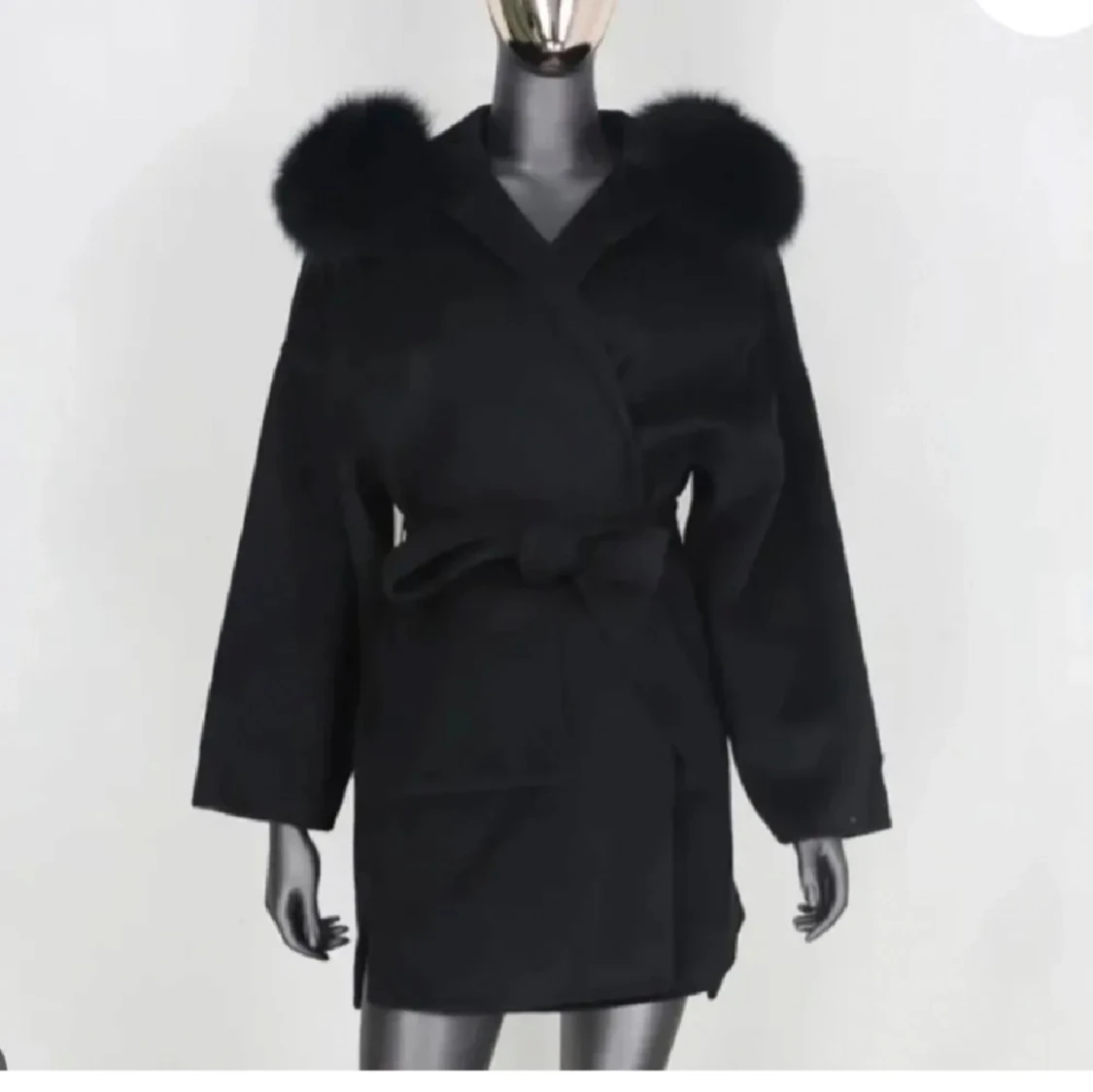 Kappa med äkta päls