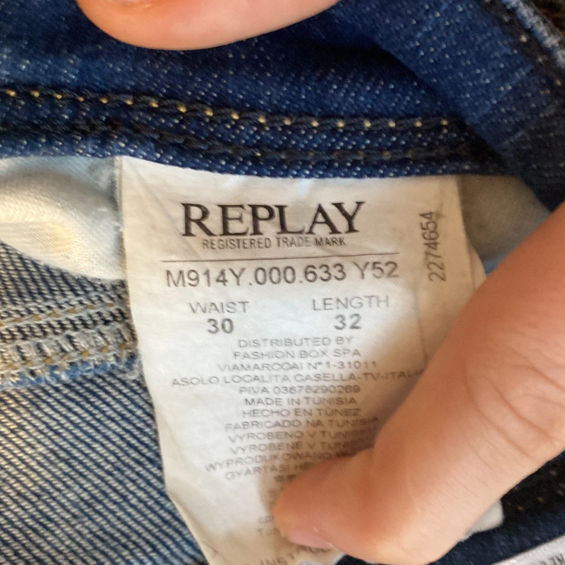 Blå jeans från Replay - 3