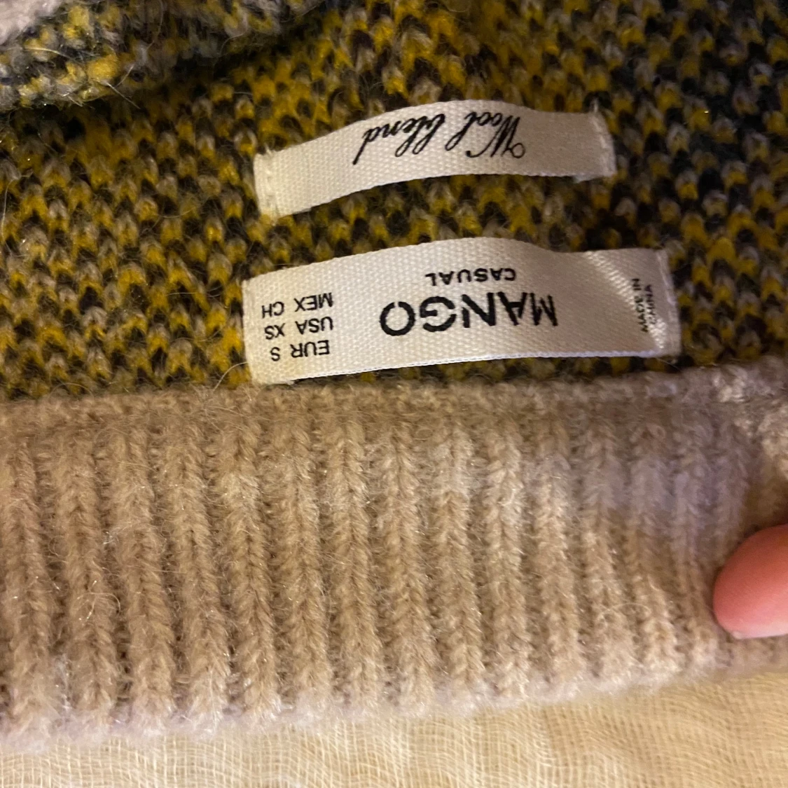 Stickad leopard tröja - 92