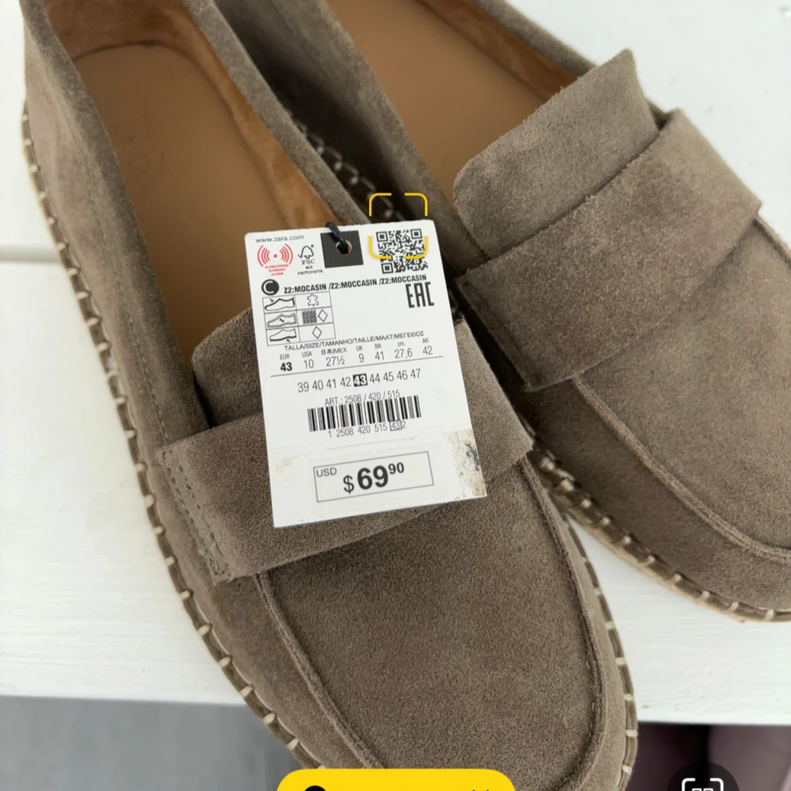 Bruna loafers från Zara - 2