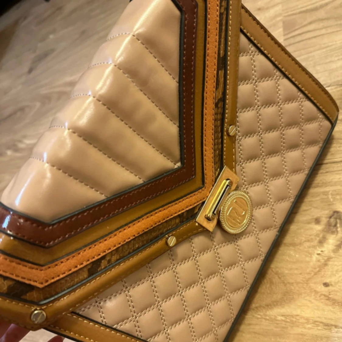 Quiltad axelväska från River Island - 2