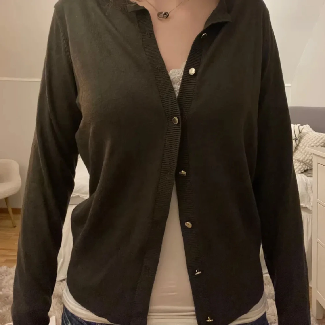 Mörk grön kofta💕 - 1