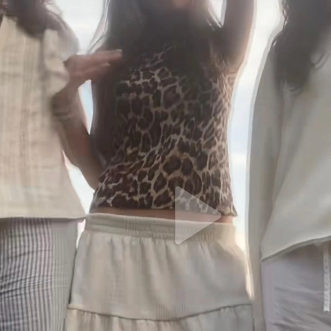 Leopardmönstrad topp - 4