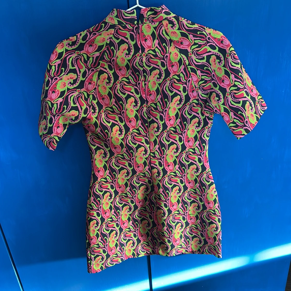 Färgglad kortklänning från Zara - 1