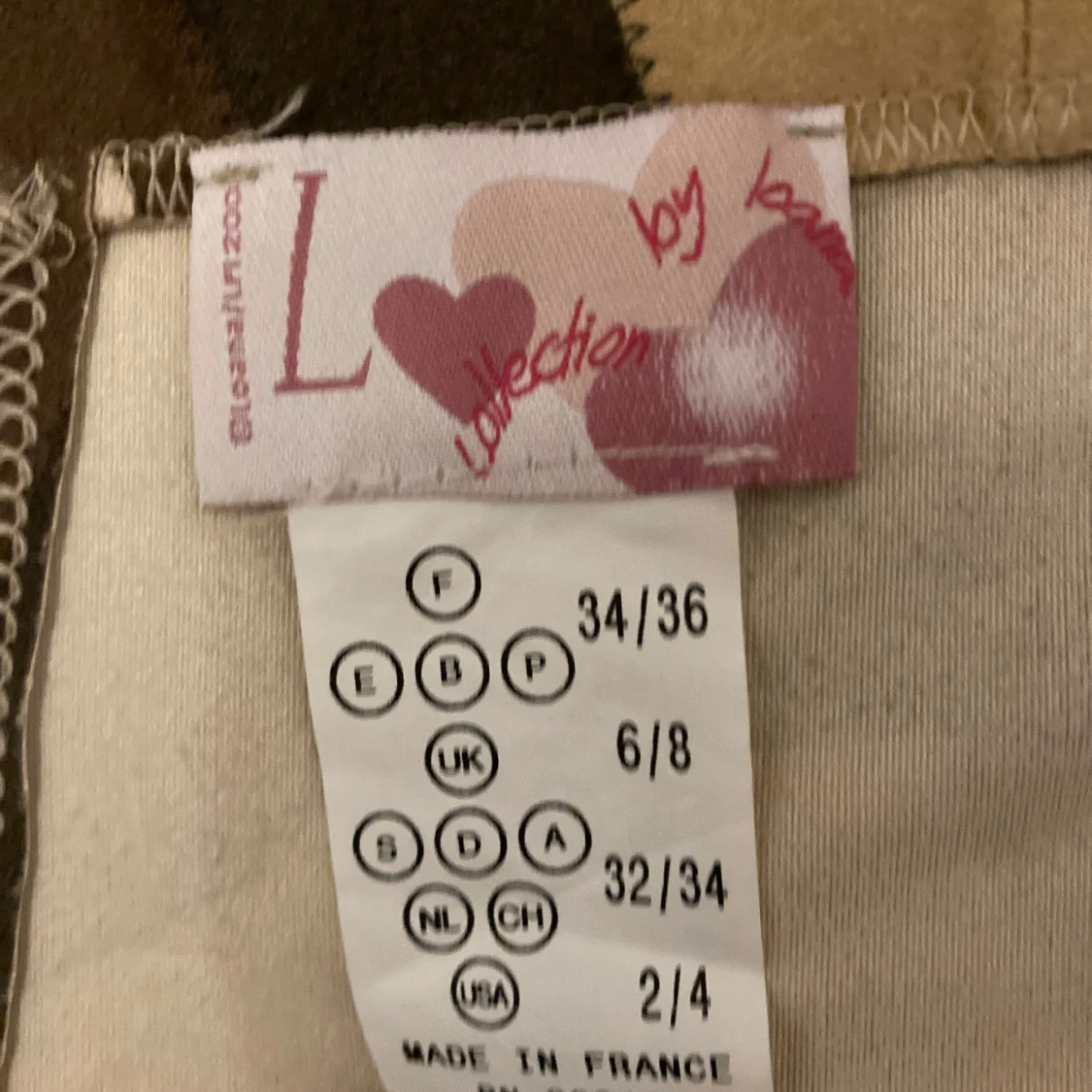 Patchwork korsettopp från Lovelection - 2