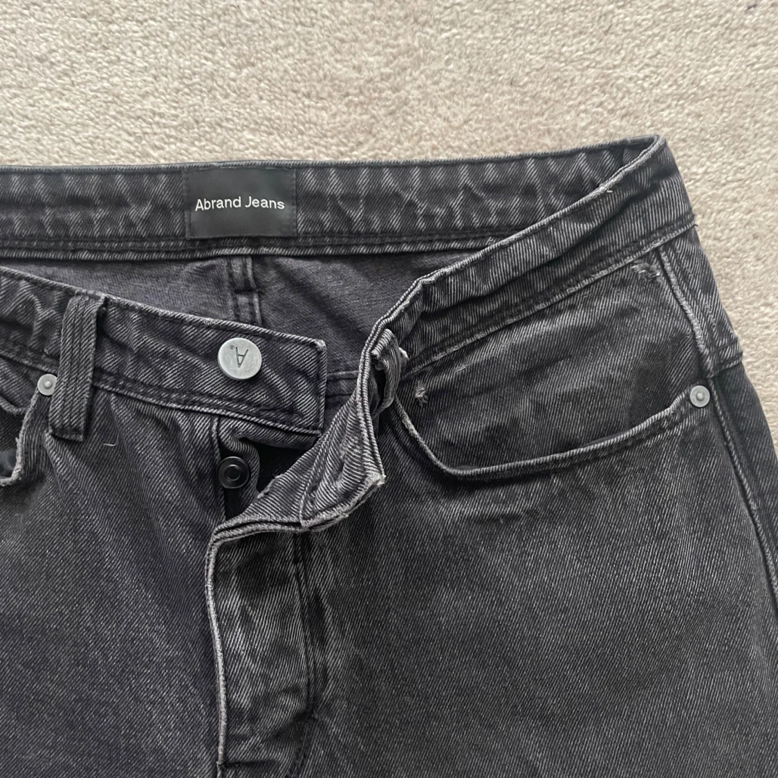 Abrand Jeans Svarta/grå jeans  - 1