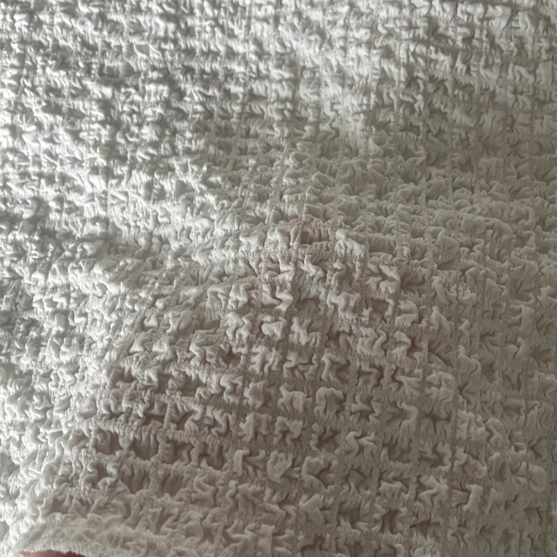 Vit strukturerad topp från Zara - 1