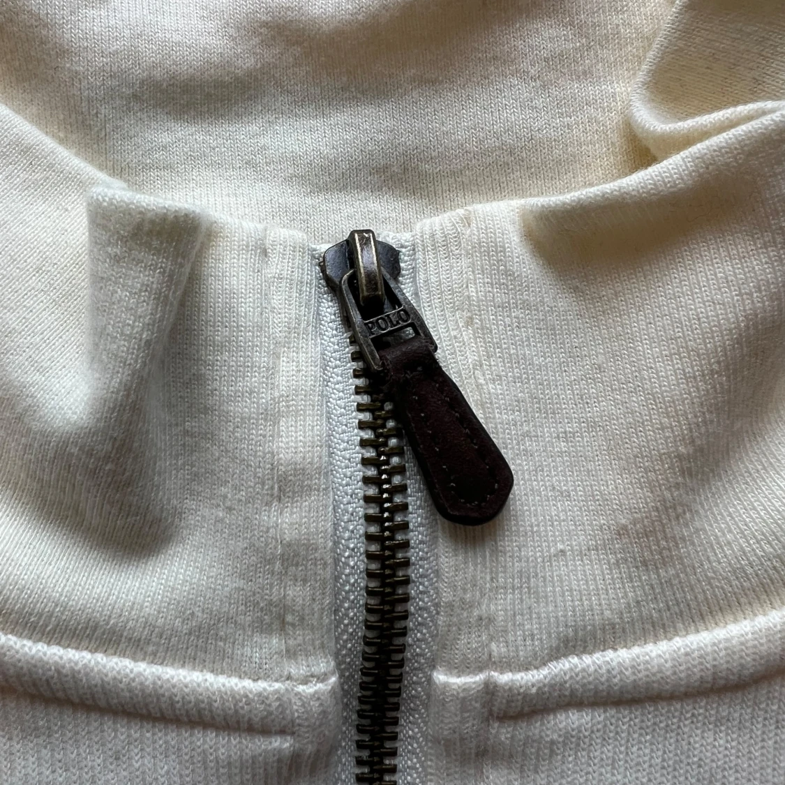 Vit halvzip-tröja från Polo Ralph Lauren - 2