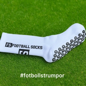 Vita grip socks - Glöm halkiga golv och irriterande glid – våra Grip Socks är designade för dig som vill ha maximalt fäste och total komfort.  Perfekta för träning och match. Med strategiskt placerade gummigrepp på undersidan håller du dig stabil i varje rörelse.  Varför du kommer älska dem:  ✅ Halkskydd med extra grepp ✅ Andningsbart, mjukt material ✅ Sitter perfekt – ingen hasning eller glidning ✅ Stilren design för alla tillfällen  👉 Finns i flera färger och storlekar – så du kan hitta ditt perfekta par!