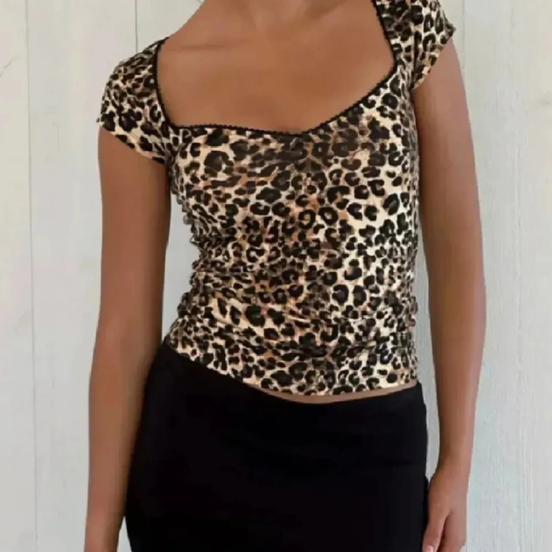 Nelly leopard topp