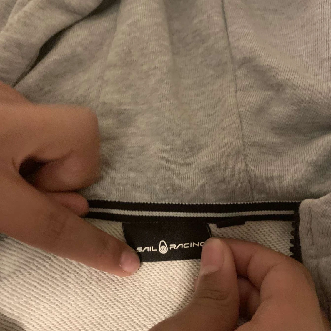 Grå hoodiejacka från Sail Racing - 4