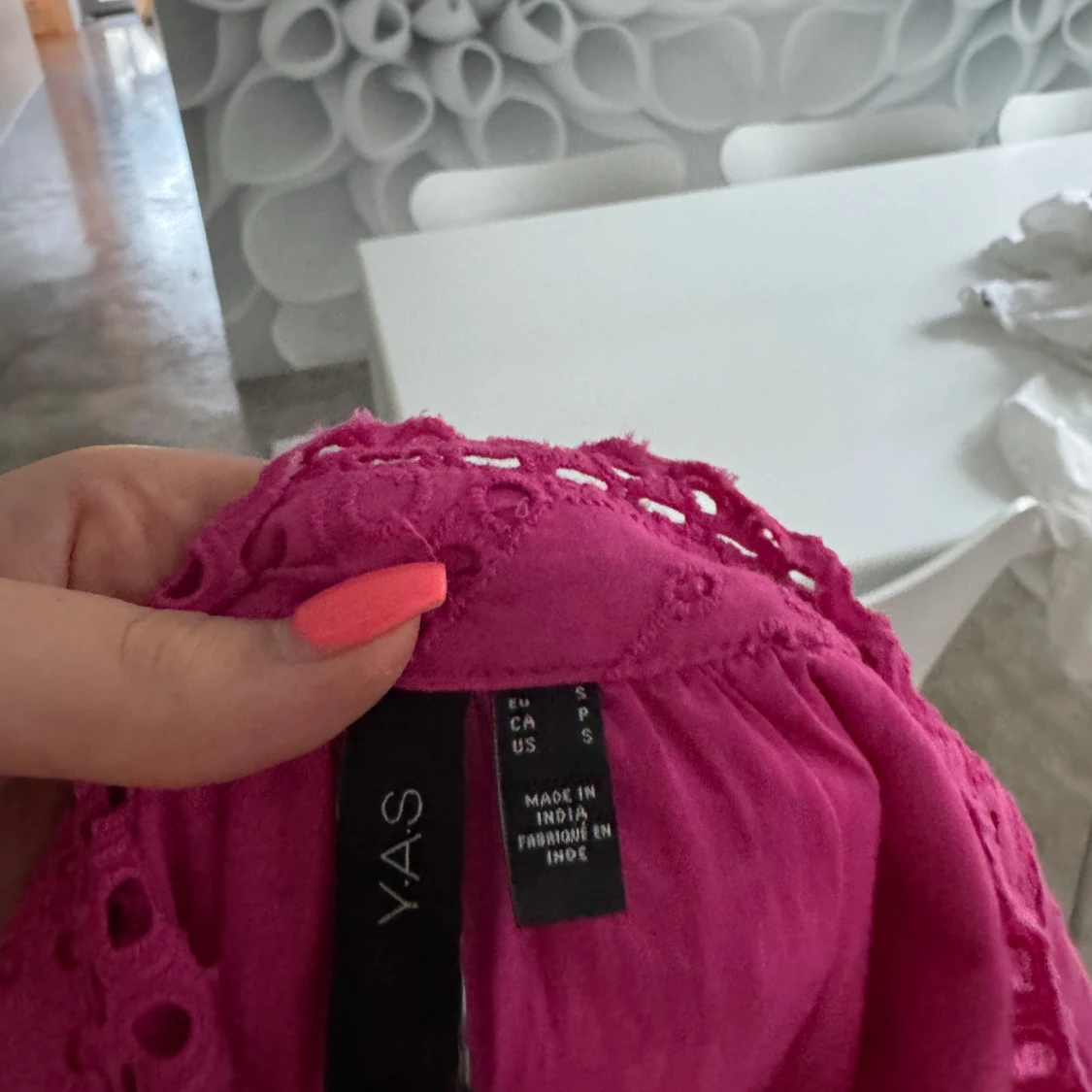 Rosa kortklänning från Y.A.S - 1