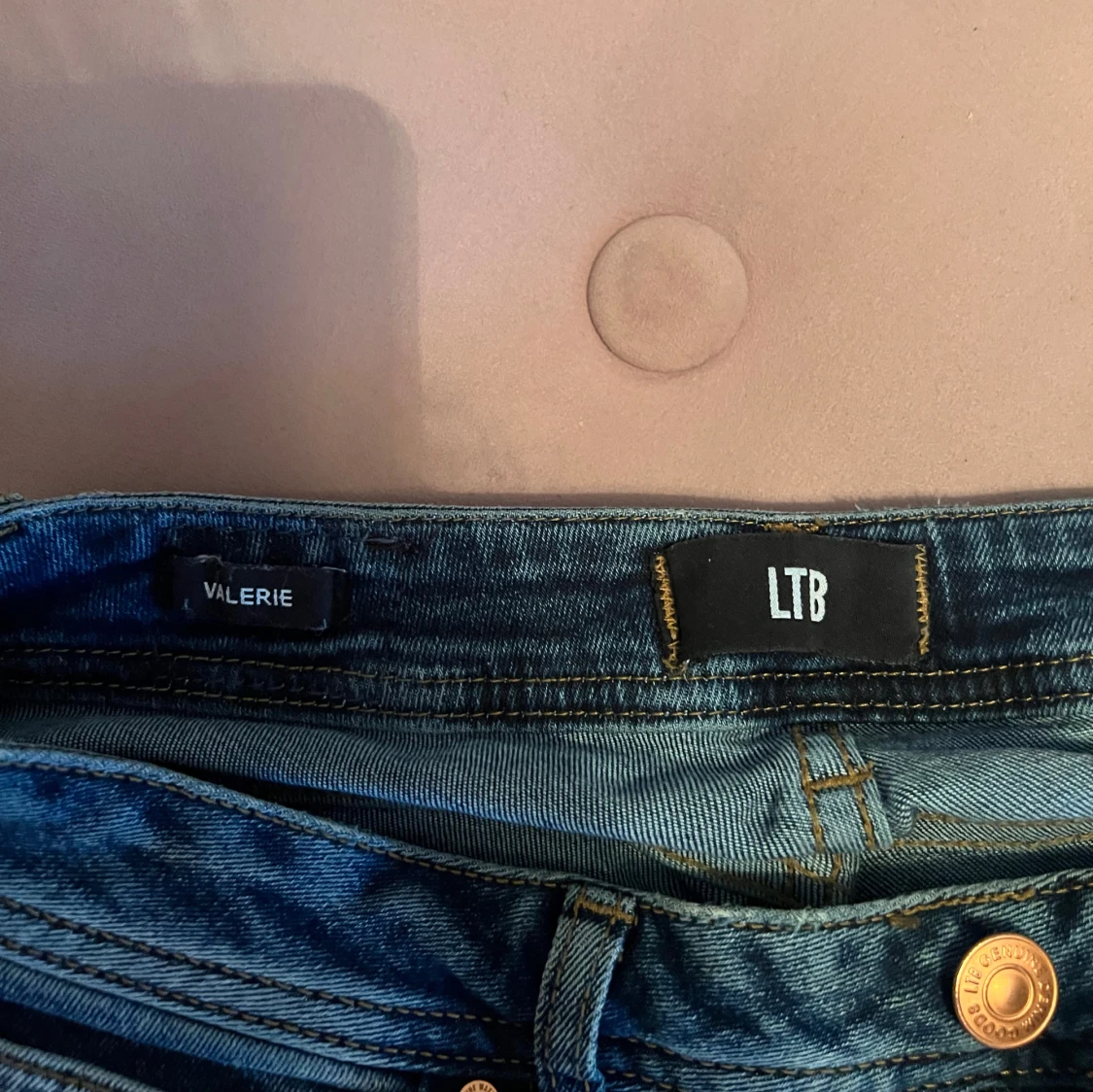 Blå bootcut jeans från LTB, W26 L32 - 3