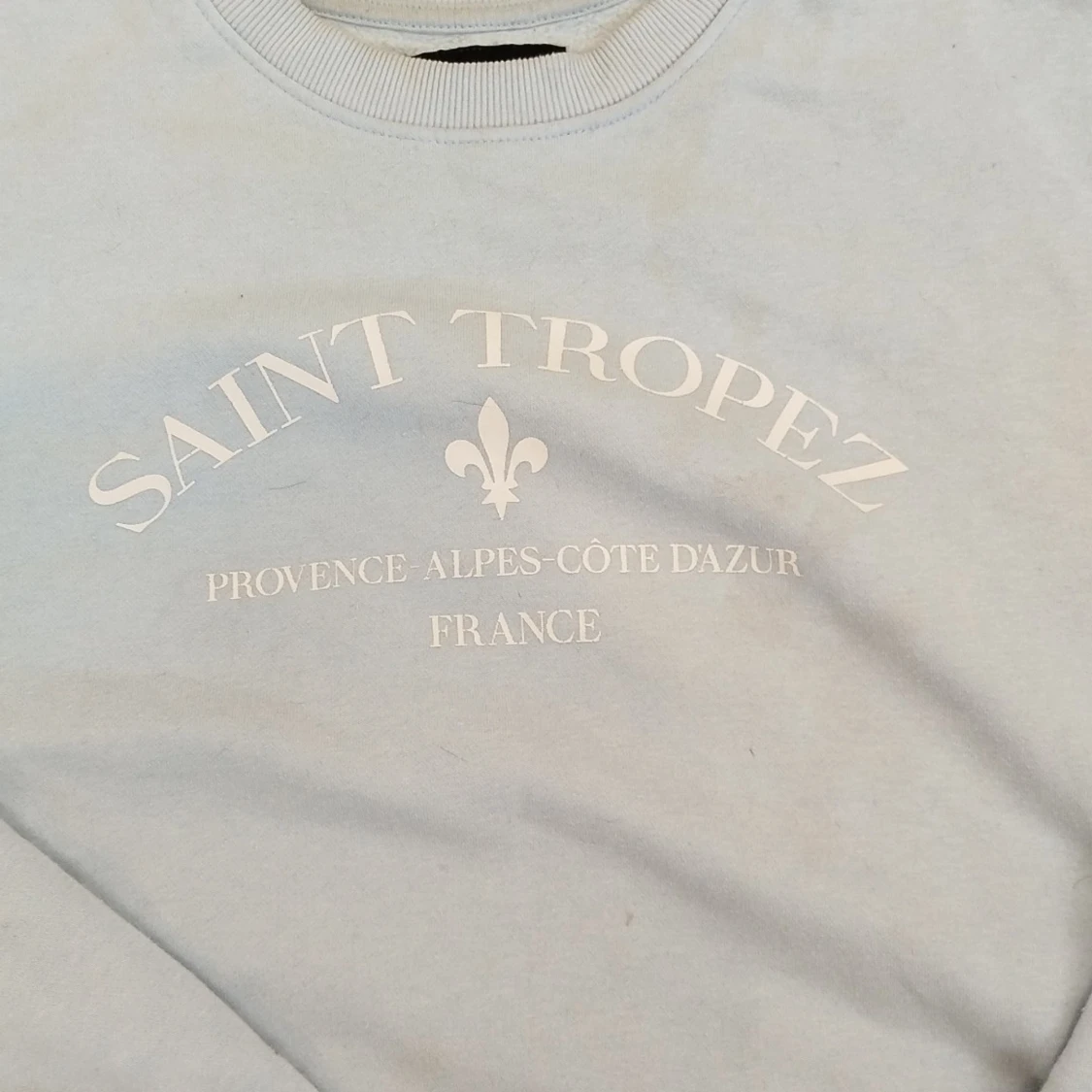 Ljusblå sweatshirt Saint Tropez - 1