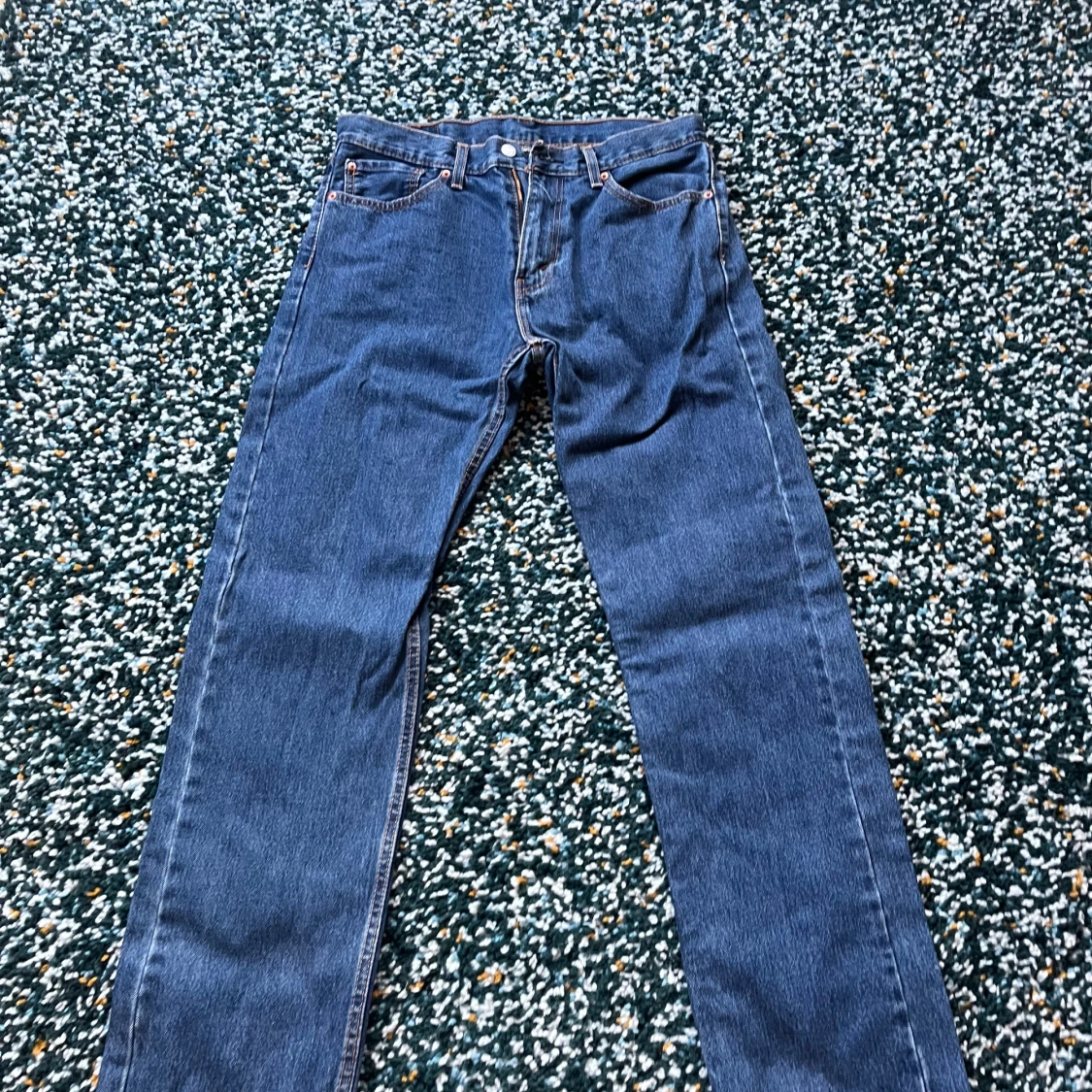 Levi's 505 Regular blå jeans 33/34 - 3