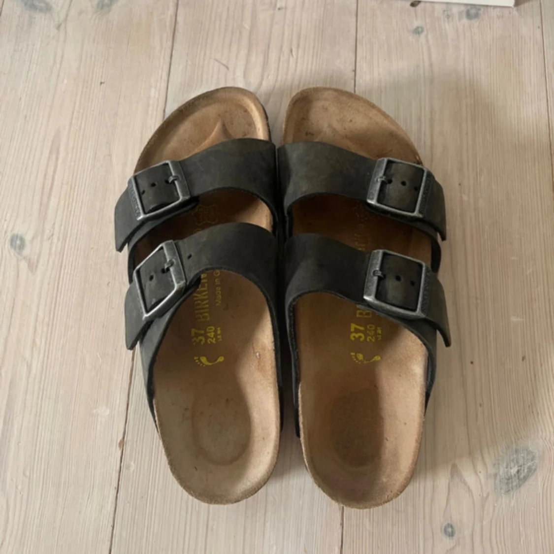 Svarta Birkenstock sandaler  - 1