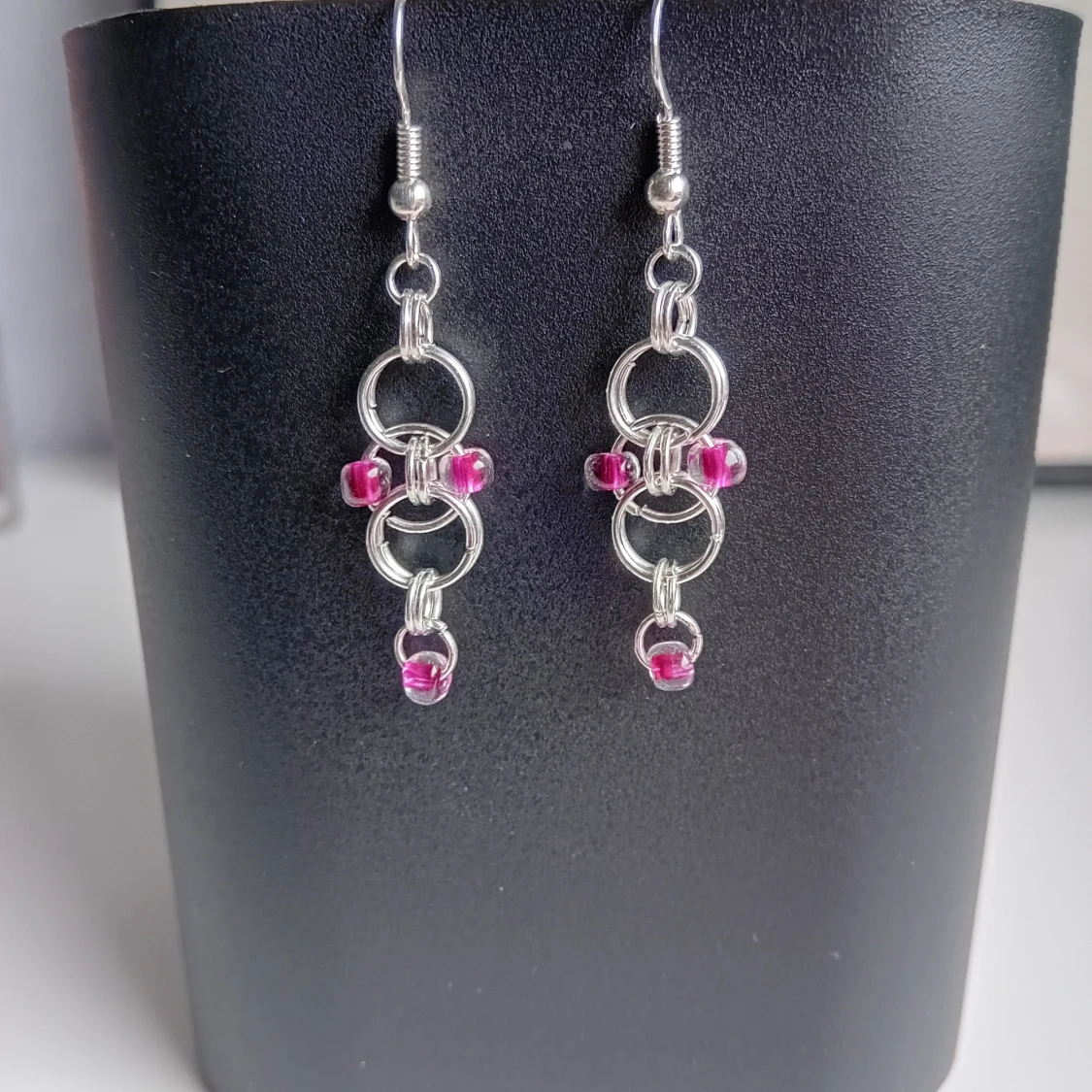 Egentillverkade örhängen  - 1