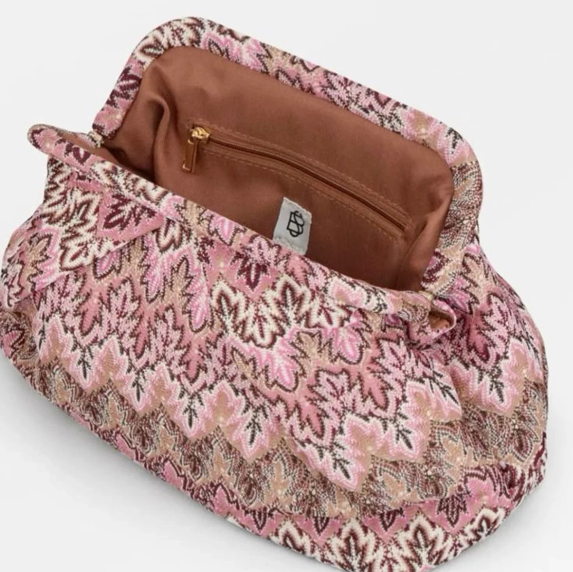 Mönstrad clutch väska - 1