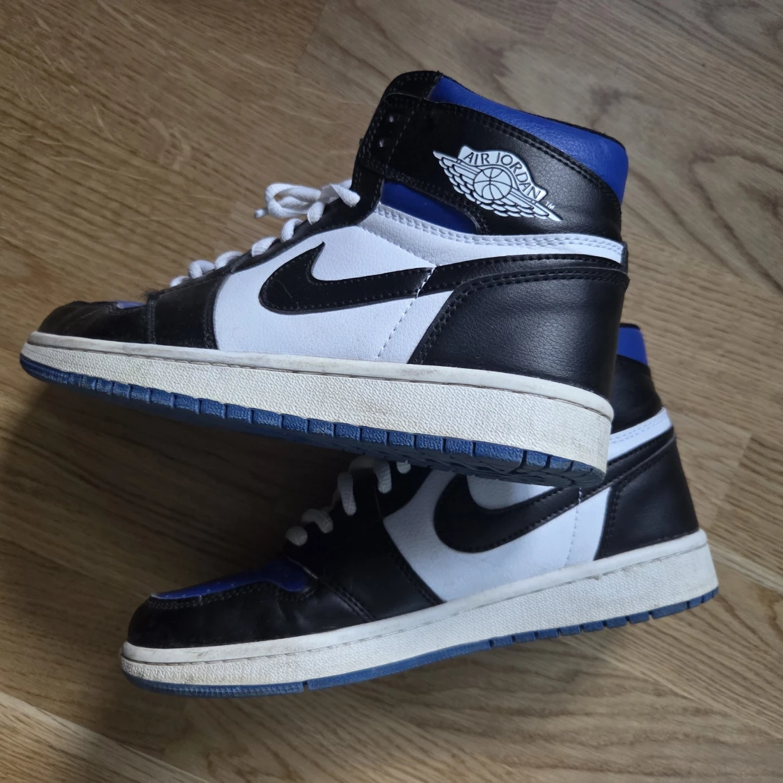Nike Air Jordan 1 Retro High OG svart/blå/vit - 2