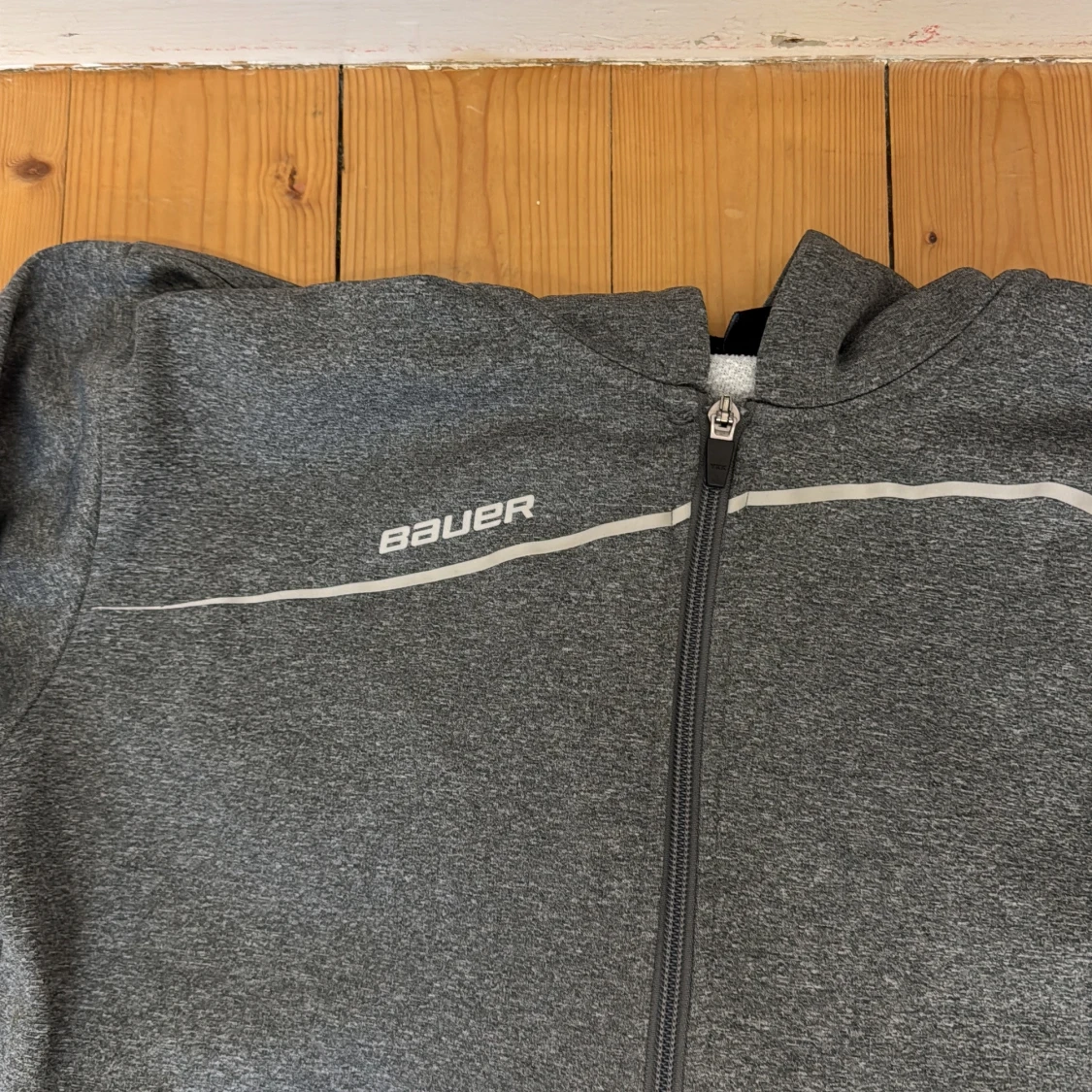 Grå ziptröja från Bauer - 1