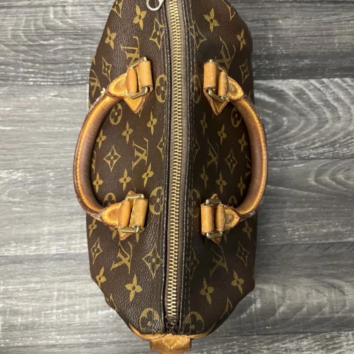 Louis Vuitton Monogram Speedy 25 handväska - 1