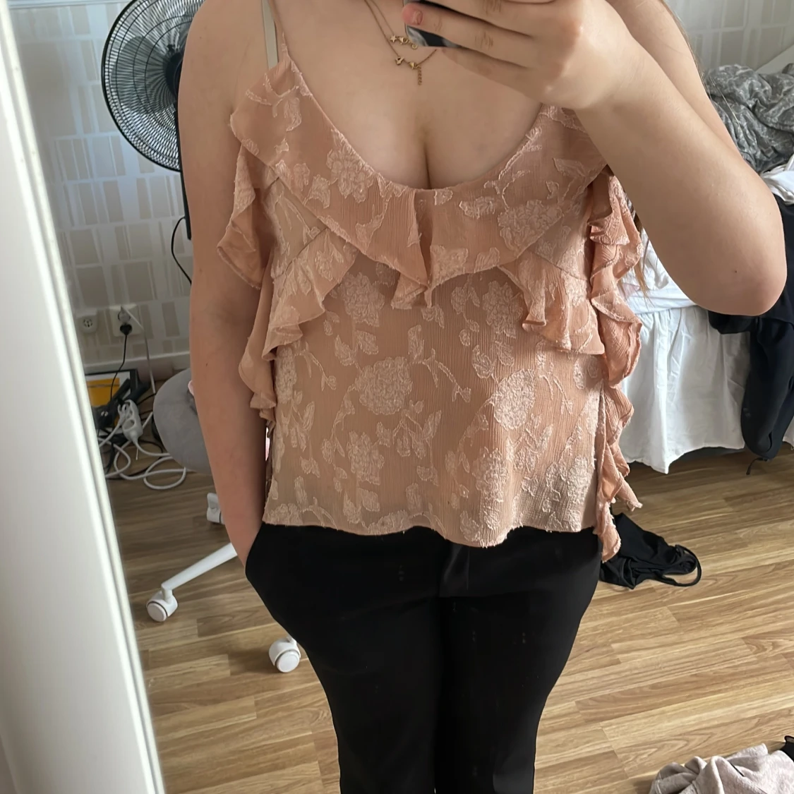 Linne/ blus från zara som ej används längre - 3