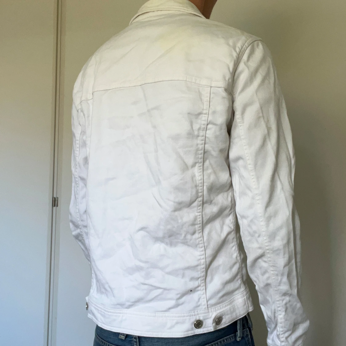 Vit jeansjacka från ZARA - 1