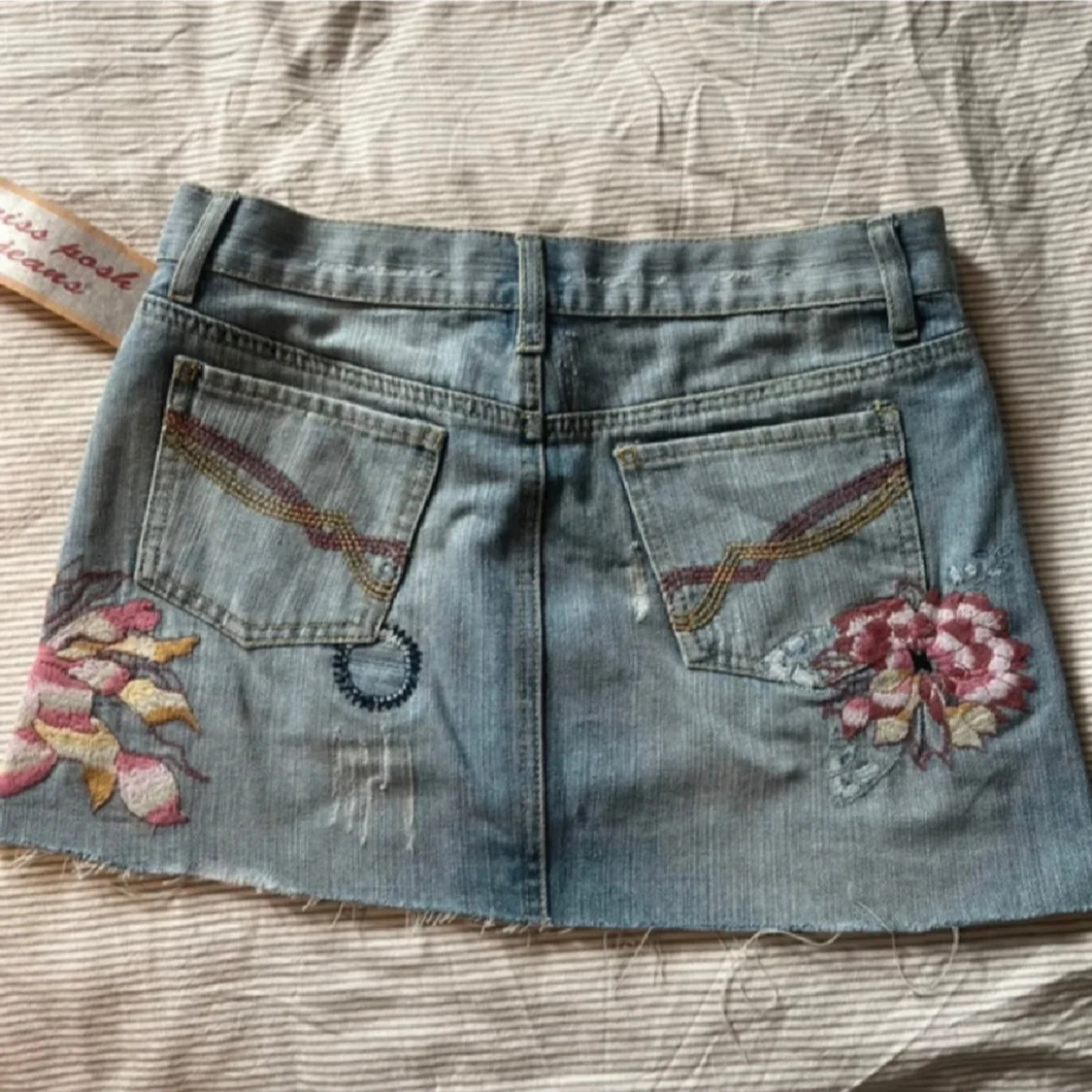 Vintage jeanskjol