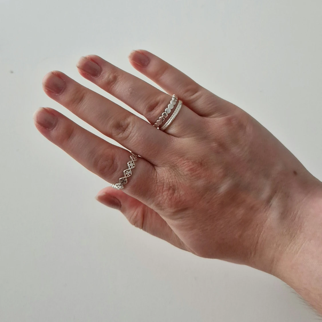 925 Silverringar från Pilgrim - 2