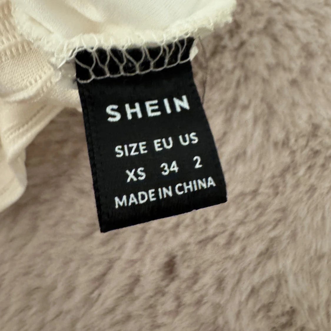 Vit bandeau tubtopp  - 2