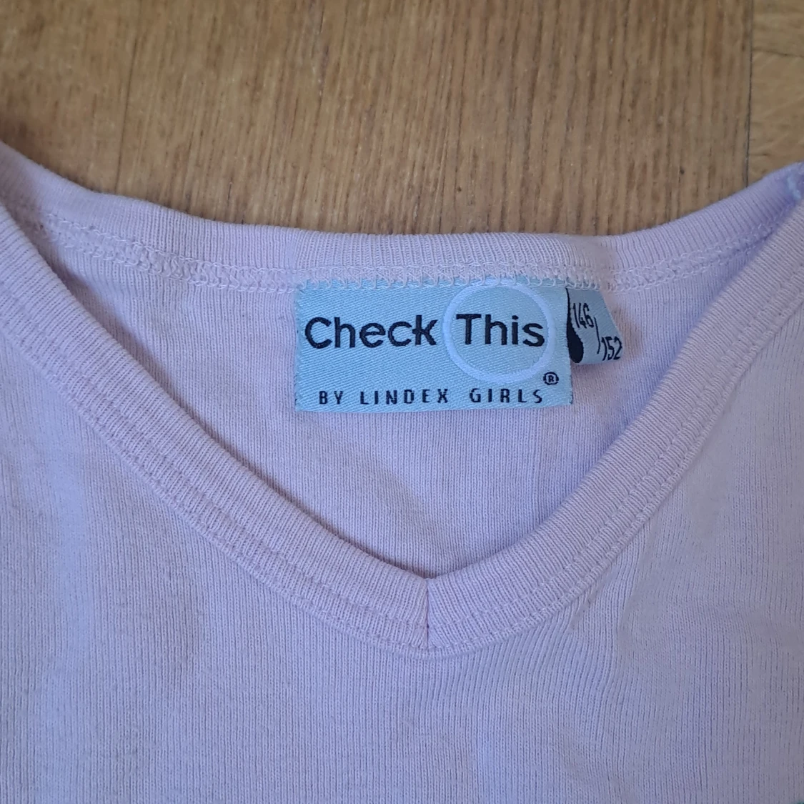 Rosa långärmad tröja  - 1