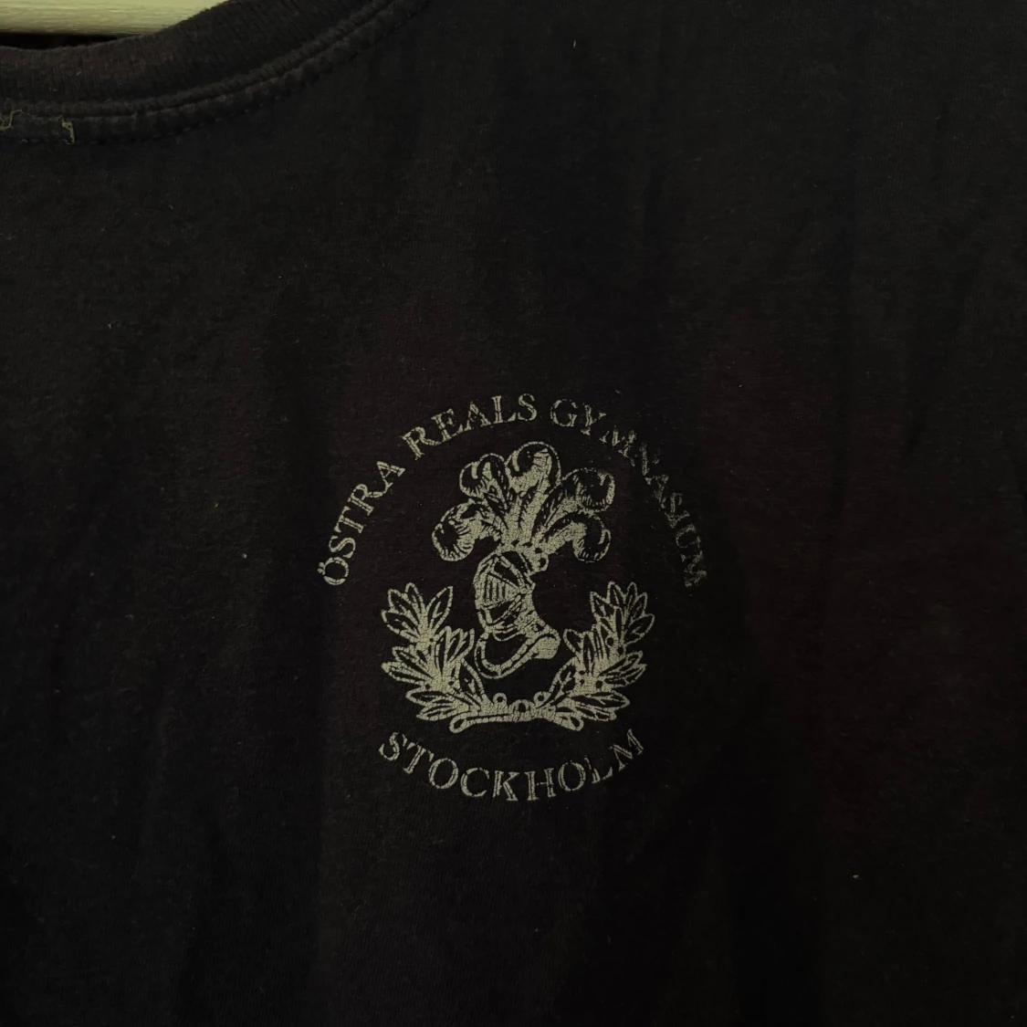 Svart t-shirt Östra Reals Gymnasium - 1