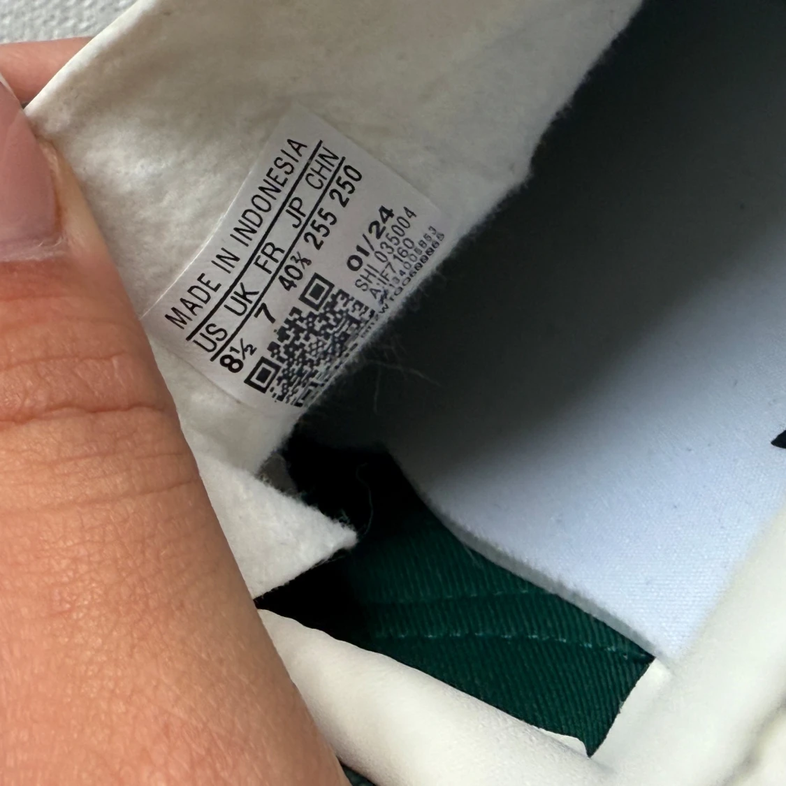 Adidas Gazelle grön mocka sneakers - 3