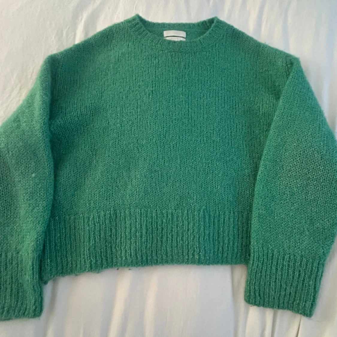 Grön stickad tröja från H&M - 4