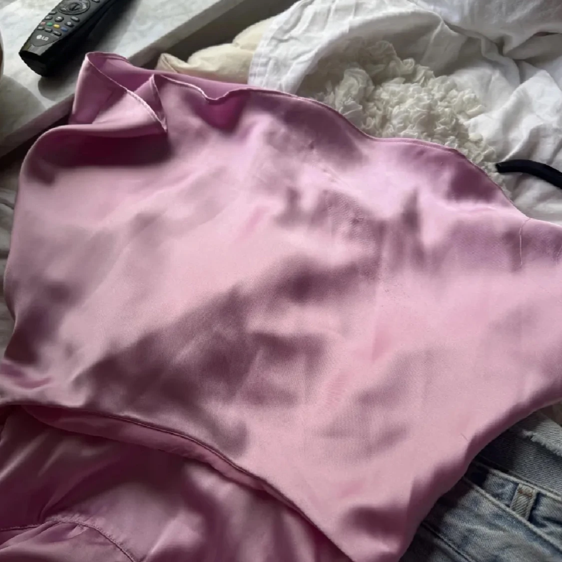 Zara satin klänning  - 3