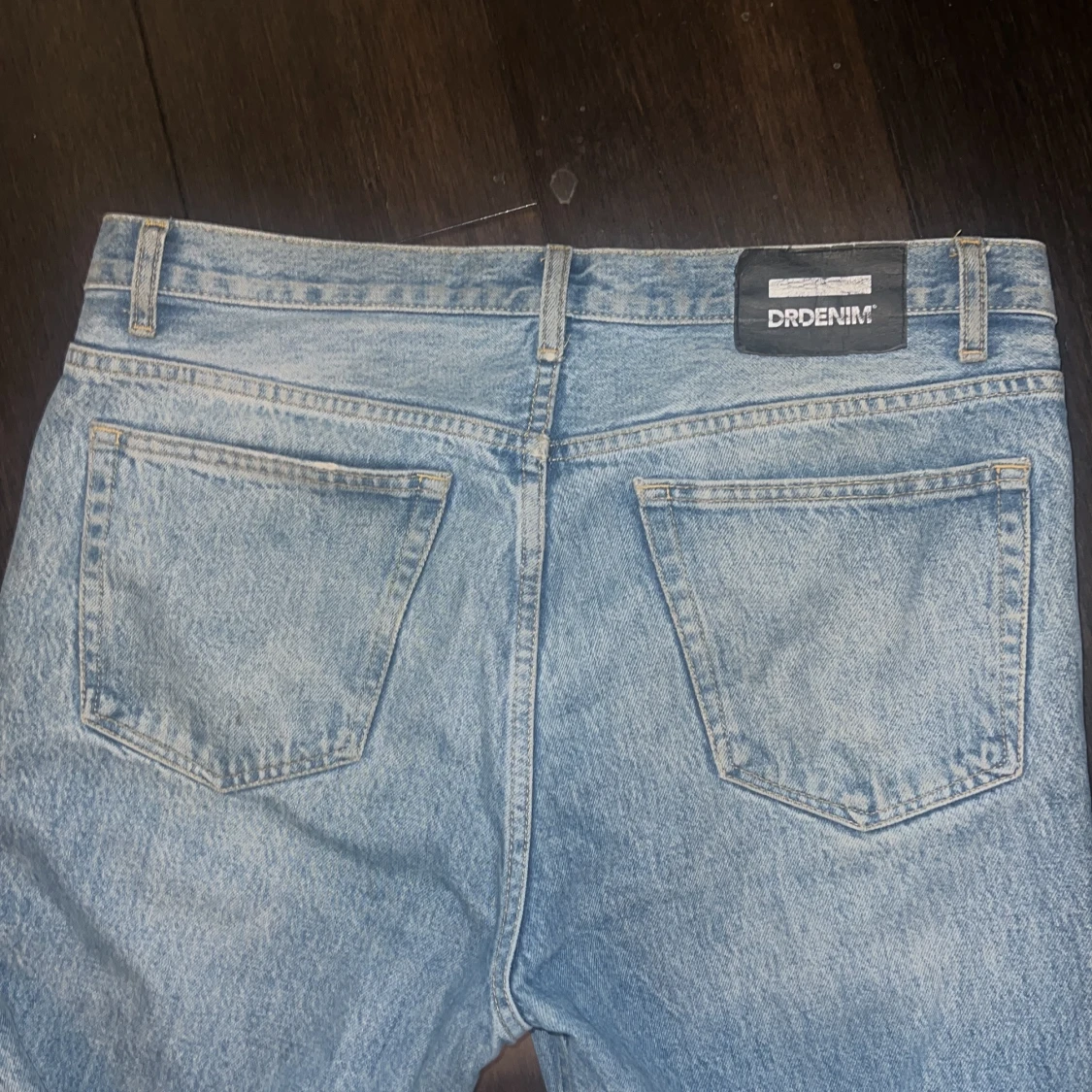 Blå straight  jeans från Drdenim - 2
