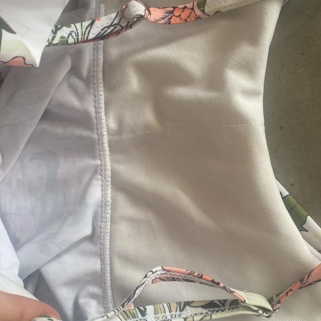 Blommig bikini överdel  - 3