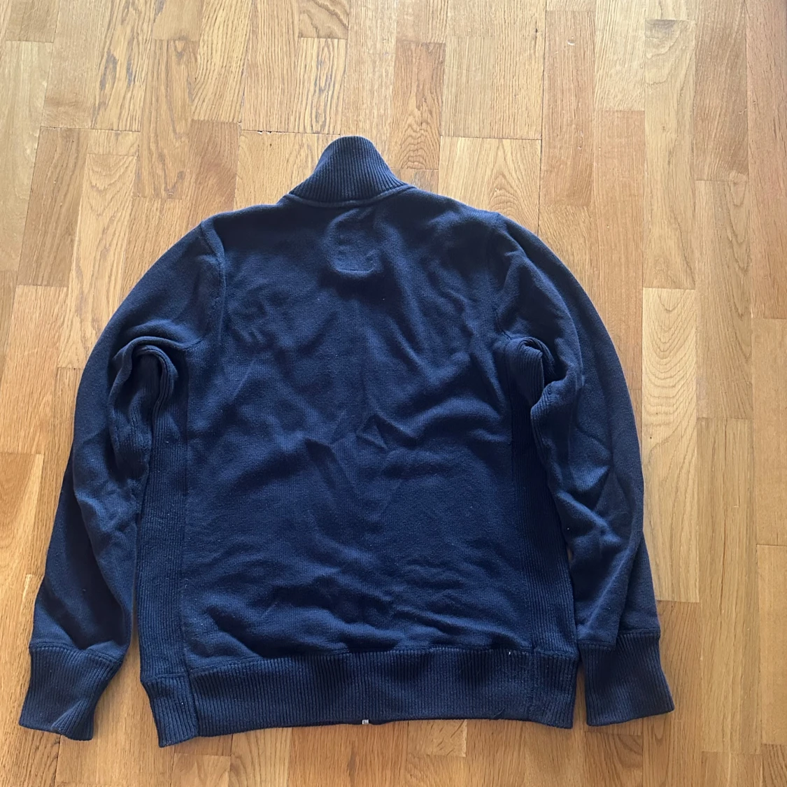 Mörkblå tröja med dragkedja från G-Star RAW - 1