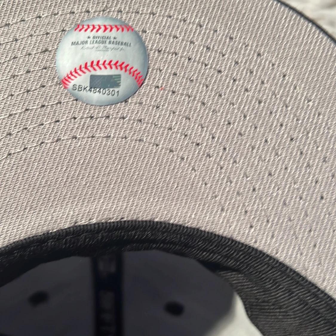 Svart keps från New Era 59FIFTY LA Dodgers - 3