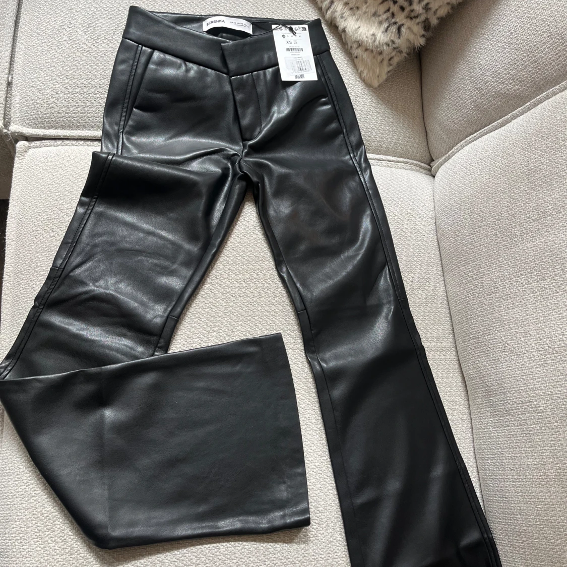 Svarta skinnbyxor - 1