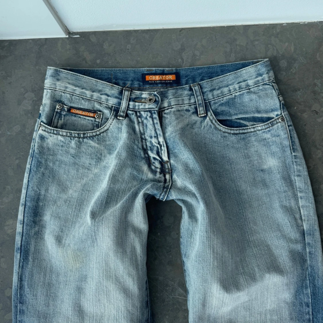 Lågmidjade jeans  - 1