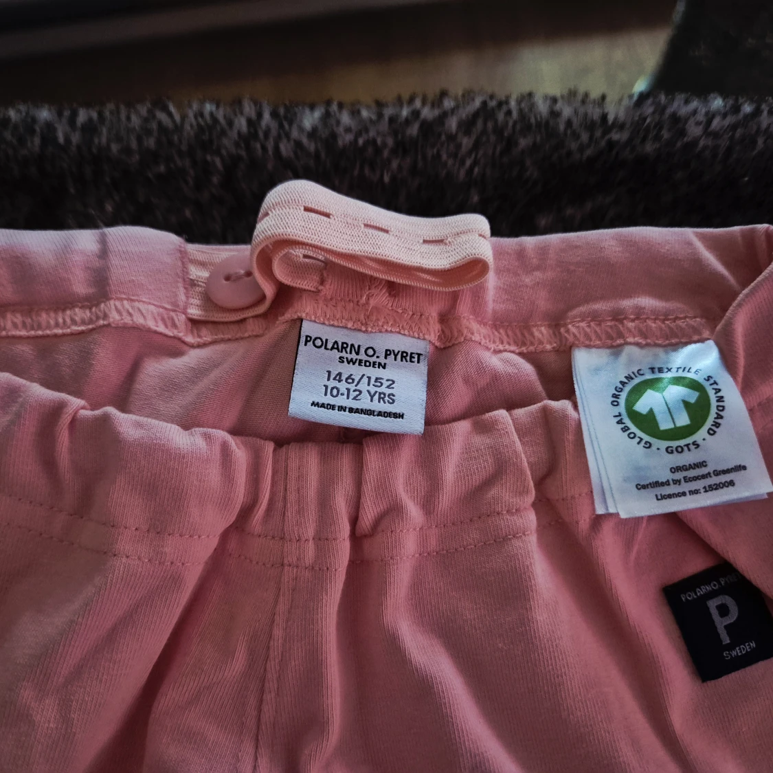 Rosa leggings Polarn O. Pyret - 1